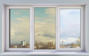 Противопожарное алюминиевое окно для подъезда / серия FRM1128